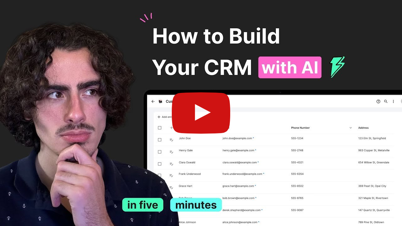 How to Build a CRM