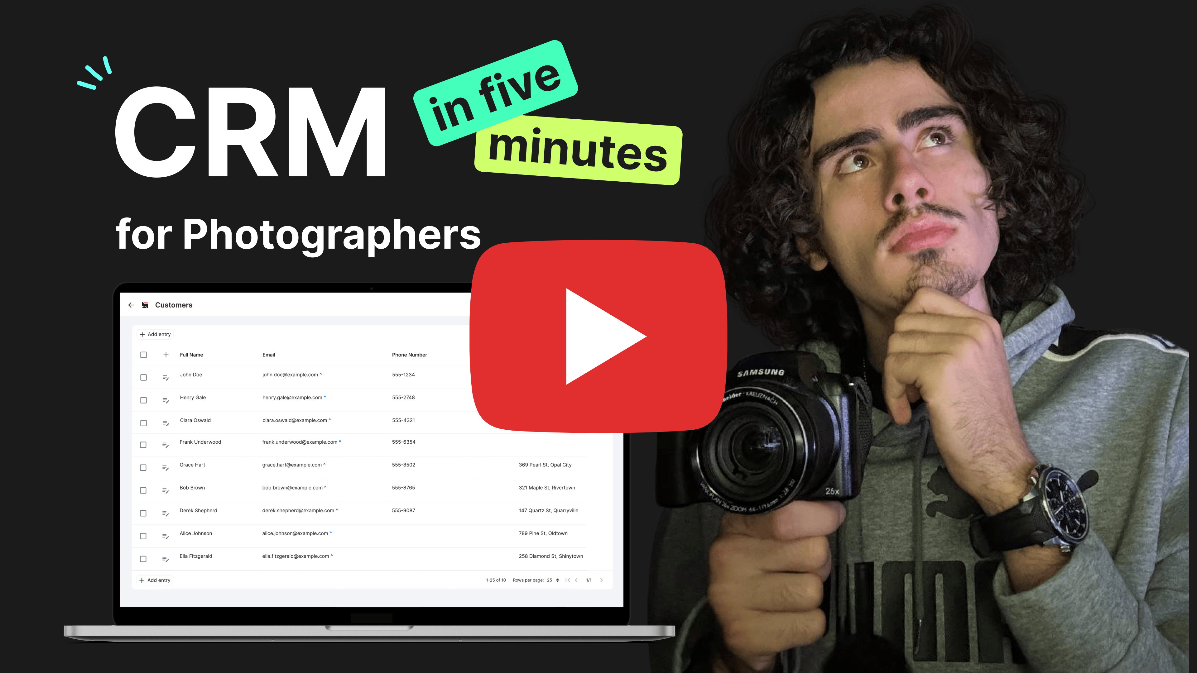 CRM for Photographers